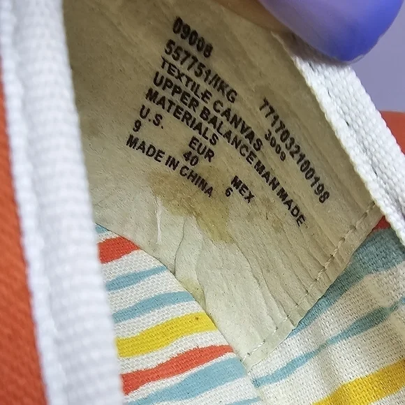 Joe Boxer Women's Orange Canvas Wedges Size 9 - Picture 3 of 11